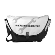 Diesal Mechanics Have Bigger Tools Rickshaw Messen Commuter Bags