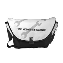 Diesal Mechanics Have Bigger Tools Rickshaw Messen Commuter Bags