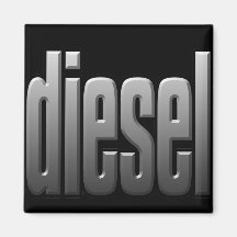 DIESEL. hardcore, strength. tough. muscle.3 Magnets