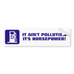 Diesel: It Ain't Pollution Bumper Sticker