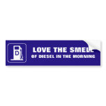 Diesel: Morning Smells Bumper Sticker