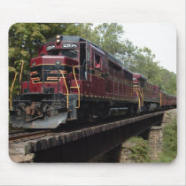 Diesel on Trestle Mousepad