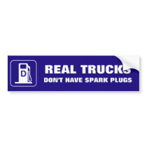 Diesel: Real Trucks Bumper Sticker