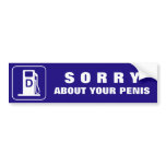 Diesel: Sorry About That Bumper Sticker