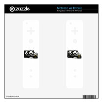 Diesel Train Nintendo Wii Remote Skin