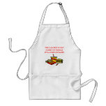 diet calorie joke aprons