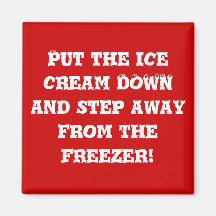 Diet helper #2 fridge magnet