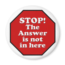 Diet Motivation Magnet, Stop Sign Refrigerator