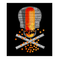 DIET PILL WARNING posters by CHUCKLEMEDIA DIET PILL WARNING posters