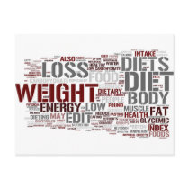 Diet postcards by MacXever Diet postcards