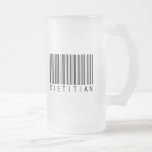 Dietitian Bar Code Coffee Mugs