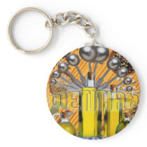 DIETITIAN FOOD COLLAGE KEYCHAIN