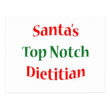 Dietitian Top Notch Postcards