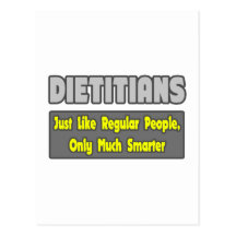 Dietitians...Smarter Postcards