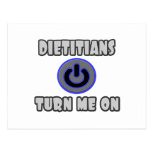 Dietitians Turn Me On Postcard