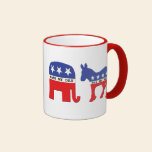Difference Between Republicans and Democrats Funny mugs