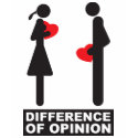 Difference of opinion t-shirt