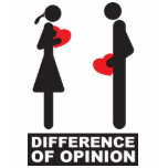 Difference of opinion t-shirt