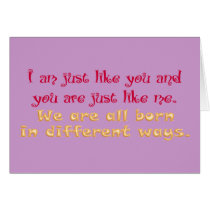 Different cards by specialneedsaware Different cards