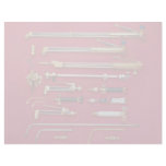 Different cutting blowpipes used by welder's letterhead