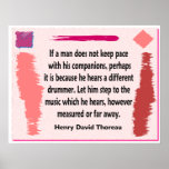 Different Drummer Poster