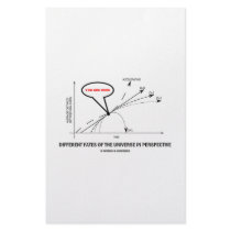 Different Fates Of The Universe In Perspective Personalized Stationery