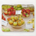 Different kinds of apples. mousepads