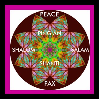 Different Language Peace Poster