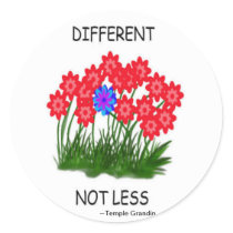 Different Not Less/STICKER
