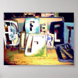 Different posters
