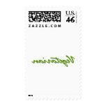 Different Vegetarian Postage Stamps