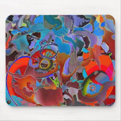 difficult jungle mousepad by anak11