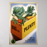 Dig For Plenty - Fruit and Veg Posters