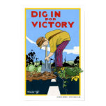 Dig in for Victory Poster