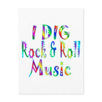 Dig Rock & Roll postcards