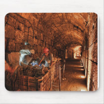 Dig that Kotel tunnel mousepads