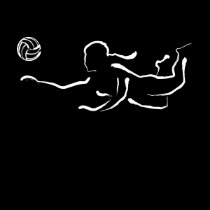 Digger Female t-shirts by VolleyballTees Digger Female t-shirts