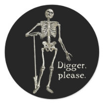 Digger, Please stickers