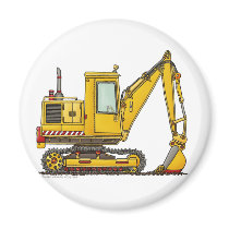 Digger Shovel Construction Magnets