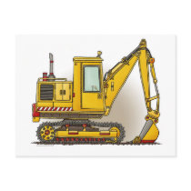 Digger Shovel Post Card