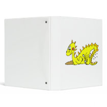 Digger the dragon vinyl binder