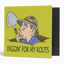 Diggin' For My Roots Genealogy Binder