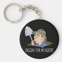 Diggin' For My Roots Key Chains