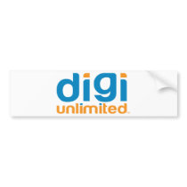 Digi Unlimited Bumper Stickers