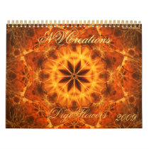 'DigiFlowers' 2009 Art Calendar Painted Seasons