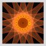 'DigiFlowers: Golden Jewels' Canvas UV Art Print