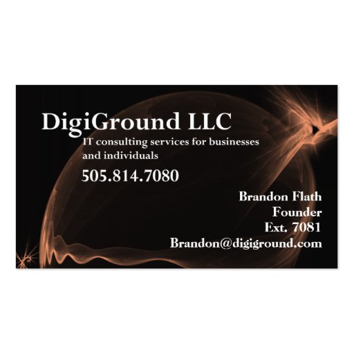 Digiground_BusinessCard Business Card Templates (front side)