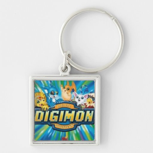 Digimon keychain Zazzle