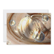 Digital Abstract Art Invitation