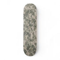 Digital ACU Camo skateboard